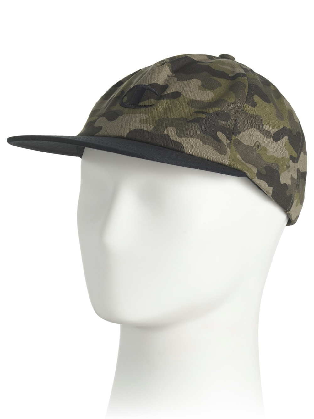 NWT UNISEX Champion camo flat bill hat